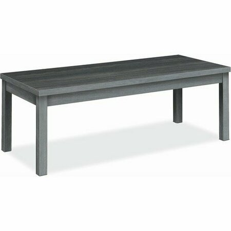 THE HON CO Coffee Table, Laminate, 48inx20inx16in, Sterling Ash HON80191LS1